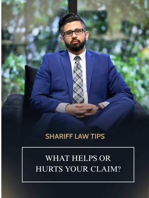 There’s a safe way to handle an insurance claim, and a few red flags most people miss.  Follow Shariff Law to make sure you’re doing it the right way. #injurylawyers #texasinjurylawyers #houstonlawyers 