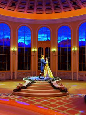 The ballroom scene… 😭🥀👸🏻🕯️🕰️🫖 Send this to someone who needs to ride this! 💛 📍Tokyo Disneyland 🏰 📚 Enchanted Tale of Beauty and the Beast is one of the most magical Disney rides EVER. 🕯️ You’re transported straight into the movie as Belle and the Beast’s story unfolds around you with incredible animatronics, immersive scenes, and music from the film. 🕰️ And then… THE BALLROOM. Disney magic at its absolute best. 😭 🫖 This is one of Tokyo Disneyland’s most popular attractions, so grab a Premier Access pass if you can! #tokyodisneyland #tokyodisney #beautyandthebeast 