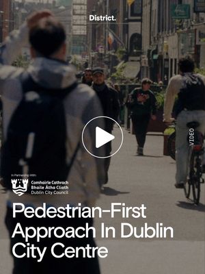We spoke to some of the team at Dublin City Council on Dublin’s Capel and Parliament Streets to see how the new pedestrian-first approach has totally transformed these streets, and how all street users need to work together to ensure safety for everyone. In recent weeks you might have noticed chicanes erected on these streets. These were to collect speed data in order to look at creative ways to promote a slower and safer environment for everyone. #AD