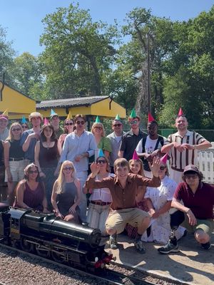 My birthday party at the Great Cockcrow Railway! 