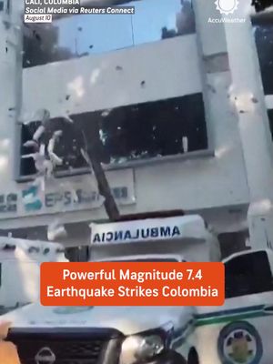 A powerful magnitude 7.4 earthquake struck Colombia on Monday morning, injuring people and forcing frantic evacuations from damaged buildings. The magnitude 7.4 earthquake struck at 7:34 a.m. local time, with the epicenter located about 250 miles (400 km) west of the capital city of Bogota, according to the USGS. Shaking was felt as far away as Ecuador, Venezuela and Panama, with the quake being followed up by a magnitude 5.0 aftershock. Initial reports from the Choco Gov. Nubia Córdoba confirmed that people were injured, although the number of people injured remains unknown.