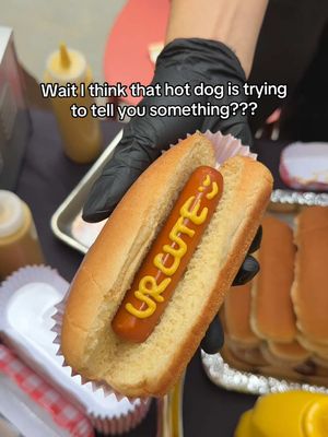 The hot dog has spoken 🙂‍↕️ #bbq #grilling #Summer #hotdog 