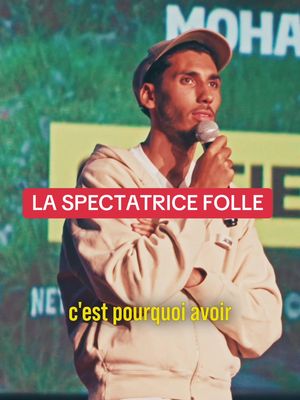 La spectatrice très intrusive … pendant les avant premières du film 🤣#TombeDuCiel12Aout 