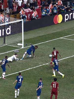 This Kepa double save 😤 #SuperCup #UEL #EuropaLeague 