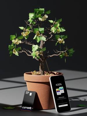 Nothing like watching your savings blossom. 🌳 . . . Boost Bonuses are credited to your Savings Pods within 48 hours of enabling the Boost feature and on a daily basis thereafter, provided that the Savings Pod has accrued a Boost Bonus of at least $0.01. No minimum balance required. The Boost rate on Savings Pods is variable and may change at any time. The disclosed rate is effective as of August 1, 2023. Must have $0.01 in Savings Pods to earn a Boost rate of either 0.25% or 4.00% annually on the portion of balances up to $2000 per Savings Pod, up to $6000 total. The remaining balance earns 0.00%. To earn a Boost rate of 4.00%, you must receive at least one Eligible Payroll Deposit equalling a minimum of $200 over a 35-day period. For more information, please refer to Current Boost Terms and Conditions. Current is a financial technology company, not an FDIC-insured bank. FDIC insurance up to $250,000 only covers the failure of an FDIC-insured bank. Certain conditions must be satisfied for pass-through deposit insurance coverage to apply. Banking services provided by Choice Financial Group, Member FDIC, and/or Cross River Bank, Member FDIC. The Current Visa® Debit Card, which may be issued by Choice Financial Group and/or Cross River Bank, and the Current Visa® secured charge card, which is issued by Cross River Bank, are all issued pursuant to licenses from Visa U.S.A. Inc. and may be used everywhere Visa debit or credit cards are accepted. A Current deposit account is required to apply for the Current Visa® secured charge card. Independent approval required.