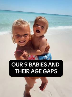 Our 9 kids, and their age gaps #theingramkids #bigfamily #momof9