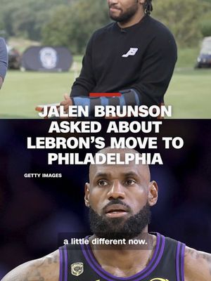 CNN’s @Omar Jimenez sits down with New York Knicks guard Jalen Brunson and asks the NBA Finals MVP about LeBron James’ recent announcement that he’ll be moving on from the Los Angeles Lakers to the Philadelphia 76ers.