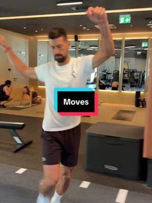Getting ready to make moves in U.S.A 🕺 #tennis #training #dance 