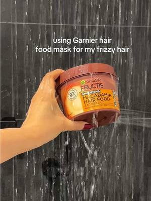 My mornings with @GARNIER OFFICIAL  The new Garnier Fructis Macadamia Hair Food Mask is my non-negotiable hair care favourite wish you could smell it....🤎🤎🤎 This single, ultra-affordable jar behaves like an elite, multitasking salon treatment - delivering smooth, frizz-free, high-shine results The Results: • 48H Frizz Control: Smooths your hair for up to 48 hours of anti-frizz protection • Clean Formula: 97% natural origin ingredients, free from silicones, free from artificial colorants, cruelty-free, and vegan • Ultimate Versatility: One tub, three different ways to use it Y As a Conditioner: Apply to wet hair after shampooing and rinse off for a quick daily moisture boost. As a Mask: Apply to wet hair, leave on for 3 minutes to deeply nourish, and rinse thoroughly. • As a Leave-In: Apply a small amount to the lengths and tips of wet or dry hair -perfect for smoothing down frizz, dry ends, or styling the viral "slick-back bun" while treating your hair. #garnieraunz #garnierhair #lorealistaraunz #ad #frizzcontrol @L’Oréal Groupe 