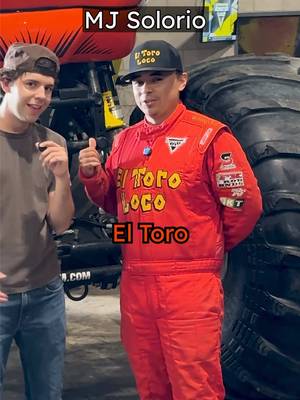 One of the COOLEST Drivers at @Monster Jam 🥹🚂 | El Toro Loco 🛻 #monsterjam 