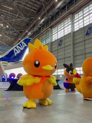 #ピカチュウ とほのおタイプのポケモンたちで #ポケダンス ⚡🔴🎶 #ポケモン 30周年を記念して、 #ANA より新たに「ポケモンジェット 赤」が就航✈機体デザインにも注目してね！Pokémon are doing the POKÉDANCE!⚡🔴🎶To celebrate Pokémon's 30th anniversary, ANA is launching the new "Red Pokémon Jet"!✈Check out the special aircraft design! #Pokémon