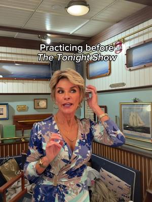 Practice makes perfect ✅Tune in tonight (8/10), 11:30pm ET to join @Toni Brattin & @Jimmy Fallon on @FallonTonight !#LoveQVC #FallonTonight  