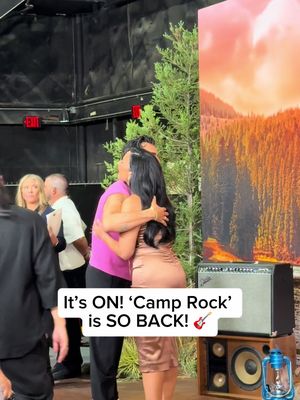 Suddenly, we’re tweens again. 🥹 Joe Jonas, Demi Lovato, and the stars of ‘Camp Rock’ reunited for the premiere of #CampRock3 in Los Angeles.  #camprock #jonasbrothers 