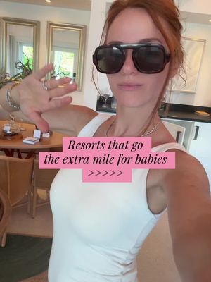 Vacationing with babies to resorts that go the extra mile and actually care about your child is so refreshing and truly makes the trip 1000 times better #travelingwithbabies #travel #traveling #resorts 