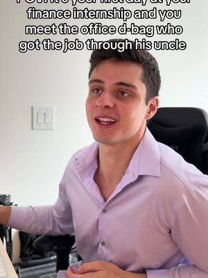 Gonna be a long summer at this internship 🤣🤣 #financebro #intern #internship 
