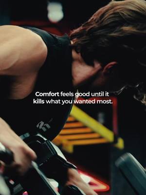 Don’t get too comfortable. • • • #motivation #SelfImprovement #mindset #inspiration #fitnessmotivation