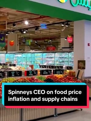 Spinneys CEO Sunil Kumar tells Abeer Abu Omar how the retail supermarket is managing food inflation and supply chains as conflict in the Middle East continues. #food #money #inflation #economy #CEO 