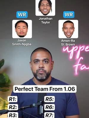 Your perfect team if you draft 6th