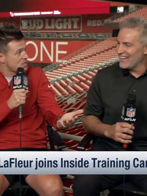 Great chat with Mike at the Cardinals Stadium! #nflfootball #azcardinals 