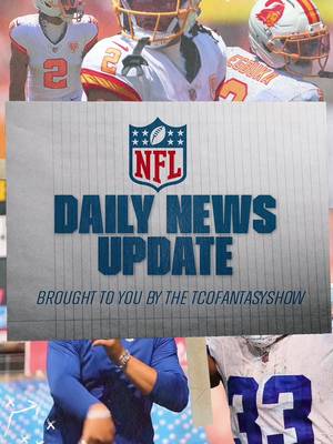 NFL Daily News Update 8/11 #rams #ravens #nfl #nflnews #fantasyfootball 