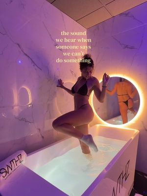 That’s all the motivation we needed 😌 #recovery #contrasttherapy #wellness #SelfCare #thunderstruck 