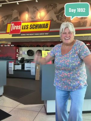 They 1892 dancing to this song until my dance goes viral #dailydance @Les Schwab Tires #portorchardWA #danceinpublic #lovegrama #gramacarolyn 