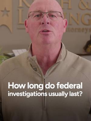 Federal investigations rarely happen overnight. Some can last months, while others take years. Agents may spend extensive time gathering records, interviewing witnesses, following leads, and building the case before charges are ever filed. If the FBI is investigating you, don't assume silence means the investigation is over.
