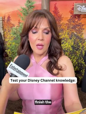 Connie Torres/Theresa Russo/all of our Disney Channel mom. 🥲 Maria Canals-Barrera showed she was not messing around when it came to trivia on the Camp Rock 3 red carpet -- and WE got the honor of her first ever Crazy Hat song! #camprock #wizardsofwaverlyplace #camprock3