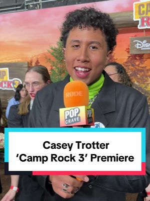 Casey Trotter reveals it was his first time in a recording studio for ‘Camp Rock 3.’