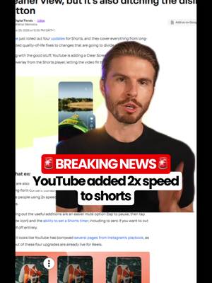 YouTube lets you speed up videos now ✍️