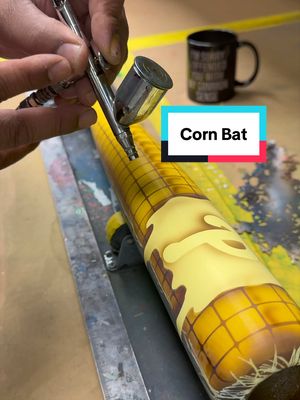 Making the Field of Dreams Corn Bats 🌽🌽🌽 #MLB #fieldofdreams #baseball 