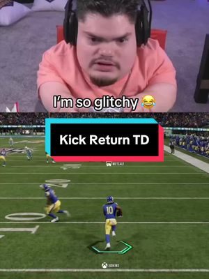 First kick return of the year! #madden27 #football 