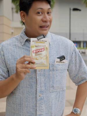 Mission for today: Magkalat ng good vibes with Kopiko Blanca! Isang Good Vibes Dance naman diyan! 🕺 #KopikoBlanca #KopikoBlancaGoodVibes #CreamiestSarapNgGoodVibes