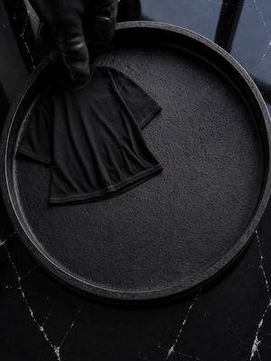 Today’s serving: all black. 