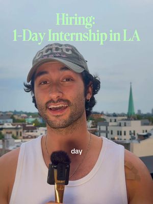 Hiring an LA based Intern (1 Spot) Aug 21st • 11:30am-3pm • Studio City I’m Matt and I run MJW Studios. We make art live at brand activations & events - I need one college student to support me at a major brand event in LA. Comment “IN” or DM me for more details. Know someone perfect for this? Tag them👇 #internship #brandevent #marketingintern #intern #losangeles 
