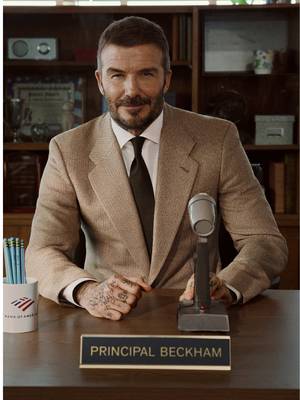 How would you react if Sir @David Beckham became your principal for the day? 🫢 ​ Bank of America and @U.S. Soccer are committed to helping bring soccer to schools to create more moments like these. 
