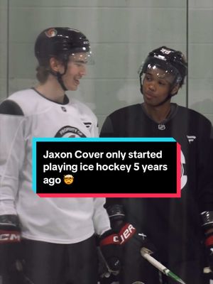 ya we’d say this hockey thing has worked out pretty well for jaxon cover 👏 #NHL #sens #behindthescenes 