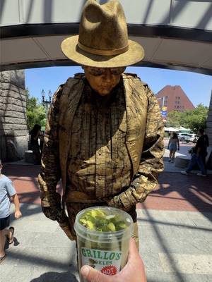 tempting a mime with pickles