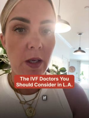 ⁠IVF in LA comes with a lot of options. Who would you want to hear a review from before choosing a doctor? #surrogacy #surrogacyjourney #surrogatelife #LA #IVF