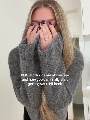 The second born’s first day of daycare hits different #mumsoftiktok #mumlife 