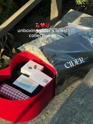 Fashion TikTok, which Shop Cider outfit should I style first? 🍎✨ Unboxing @Cider’s latest collection PR, and they really sent me four new fashion pieces AND upgraded my filming setup in the same box 😭 It also came with a Cider tumbler, an Insta360 Snap Selfie Screen, and an Insta360 Mic Air. This is your first look before I visit the new Cider store at Westfield Valley Fair! Which piece needs a full try-on first? #ShopCider #CiderHaul #FashionTikTok #OutfitInspo #BayAreaFashion . . . . Shop Cider clothing haul, Shop Cider new collection, Cider outfit ideas, trendy women’s clothing, affordable fashion finds, fashion PR unboxing, clothing try-on haul, Bay Area fashion influencer, Westfield Valley Fair opening, new Cider store Santa Clara, Insta360 Snap Selfie Screen, Insta360 Mic Air