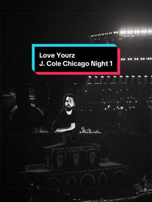 At 16, this song taught me so many lessons about life, including how to love yourself. Now, hearing it live at 27, after listening to J. Cole back in high school, hit me in a way I didn’t expect.  It made me reflect on how much I’ve grown over the past decade and everything I’ve learned along the way. Seriously, thank you, J. Cole. ❤️ . #jcole #thefalloff #thefallofftour #jcolechicago #chicagoconcert 