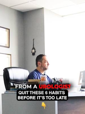 🛑 6 Habits a Urologist Begs You to Quit Now! Unknowingly damaging your prostate or bladder health? A board-certified urologist breaks down the 6 everyday habits you need to drop immediately to protect your urinary system and maintain long-term prostate vitality 🩺⚡️ 1. Holding Your Urine Too Long 🚽 Stretching the bladder wall repeatedly can weaken bladder muscles and lead to incomplete emptying or urinary retention. 2. Not Drinking Enough Water 💧 Chronic mild dehydration concentrates urine, irritating the bladder lining and increasing the risk of kidney stones. 3. Overusing Artificial Sweeteners 🥤 Certain synthetic sugar substitutes can act as direct bladder irritants, triggering frequent or urgent bathroom trips. 4. Ignoring Early Warning Signs ⚠️ Brushing off weak stream, frequent nighttime urination, or urgency as "just getting older" instead of addressing prostate health early. 5. Sitting for Long Uninterrupted Hours 🪑 Prolonged sitting increases pelvic pressure and reduces blood circulation to essential urologic tissues. 6. Skipping Key Prostate Nutrients 🎃 Neglecting essential micronutrients like zinc, selenium, and saw palmetto that actively support healthy prostate size and urinary flow. 🛡️ Protect Your Prostate & Urinary Flow Every Day! Step 1: Quit bad habits. Step 2: give your urinary system physician-formulated daily support for total peace of mind. 👉 Support your prostate health with doctor-backed formulas! 🔗 Click 1md.org to shop 1MD Nutrition! 🔗 #ProstateHealth #Urology #1MDNutrition #MenHealth #UrinaryHealth