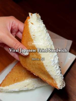 This is NOT a drill!!  📍 Udon Shin  Mesa, AZ #creatorsearchinsights #sando #friedsandwich #japanesefood #japanesesnacks 
