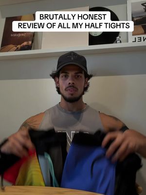 Brutally reviewing all my running half tights…🫣 #Running #halftights #runninggear #fyp