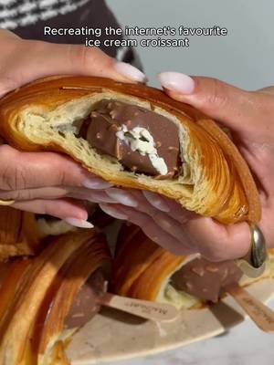 “Do you like sweet or savoury?” Me: #magnumicecream #magnumcroissant #viralcroissant 