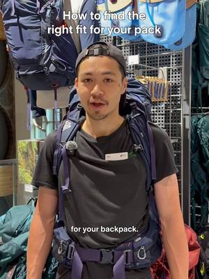 #MECStaffer Noa breaks down the backpack fitting process so you don't have to. Looking at two sibling packs from @gregory—the Paragon 50 and Maven 48—here are three simple steps to finding the right fit. 1. Measure your torso 📏 Using a measuring tool, find the distance between your iliac crest (the top of your hip bone) and your C7 vertebra (the bump at the base of your neck). This measurement will help determine the right pack size for your body. 2. Pick your pack 🎒 Both the Gregory Paragon 50 and Gregory Maven 48 are designed for everything from overnight trips to multi-day backpacking adventures. While the features remain the same on both packs, the Maven is made specifically for women, including more inwards facing hip belts and more curvature in the shoulder straps. Highlight features: • Full length side-loading access zipper for easy unloading and gear organization • Flatter back panel for better stability • Auxiliary pocket on the shoulder strap for easy access to small essentials 3. Try it on ✅ Once you've found the right size, adjust the hip belt, shoulder straps, load lifters and sternum strap so the pack sits comfortably and the weight is distributed properly. A well-fitted pack can make a huge difference on the trail. Click the link in bio to find your Gregory pack today.