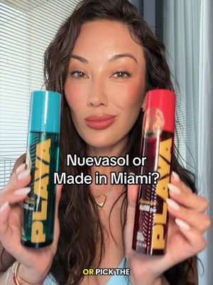 Nuevasol or Made in Miami? Here’s how I choose between the two fragrances from my brand @PLAYA! 