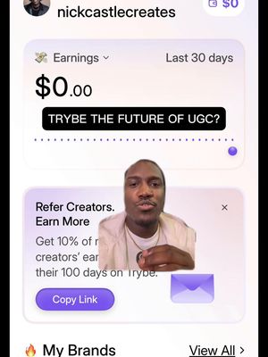 I’ve seen many comments saying Trybe is the future of UGC. I’ve heard that about other platforms along the way these last 3+ years.  There will always be something newer that comes along. Pick a method and lock in.