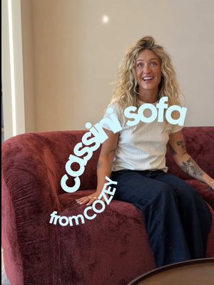 Seriously considering redoing my entire living room around this couch.  @Cozey ‘s new Cassini sofa is so stunning, plush, and versatile - there’s truly something for everyone.  Oh, and I will be dreaming about that Aqua colour until further notice.  #ad #cozeypartner 
